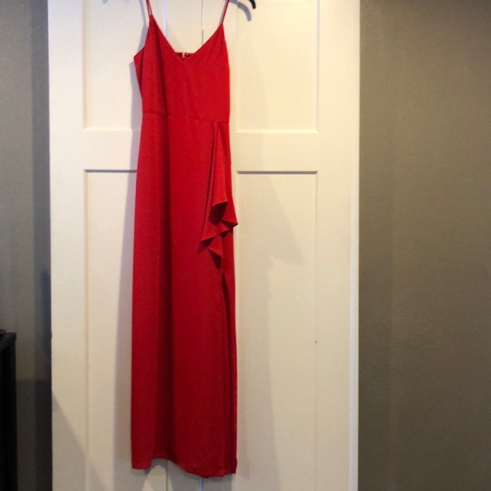 Express Maxi Red Dress